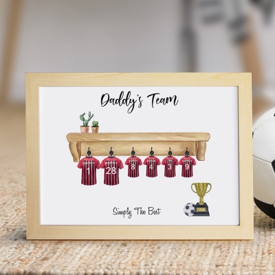 Personalized Soccer Print