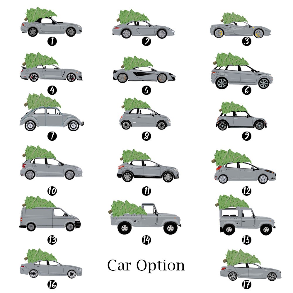 Christmas Car Tree Decoration