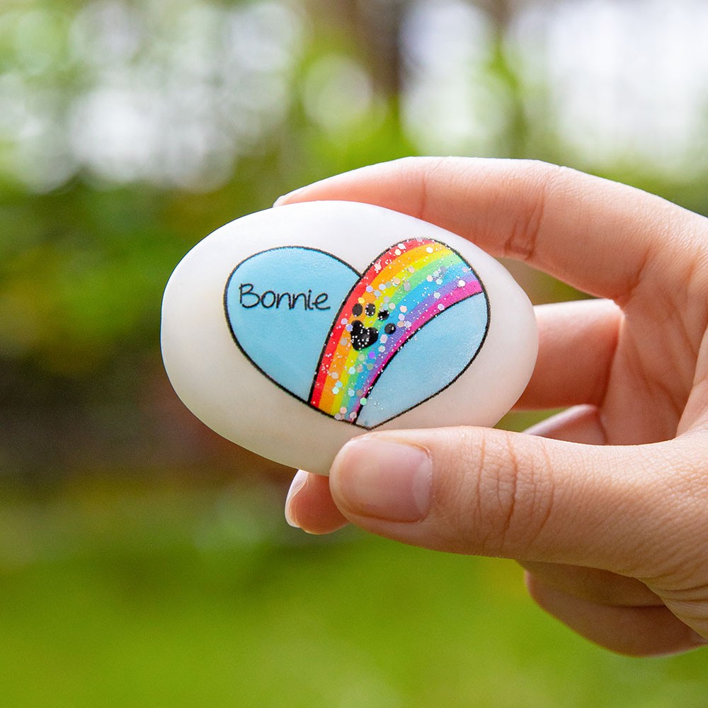 rainbow bridge pebble
