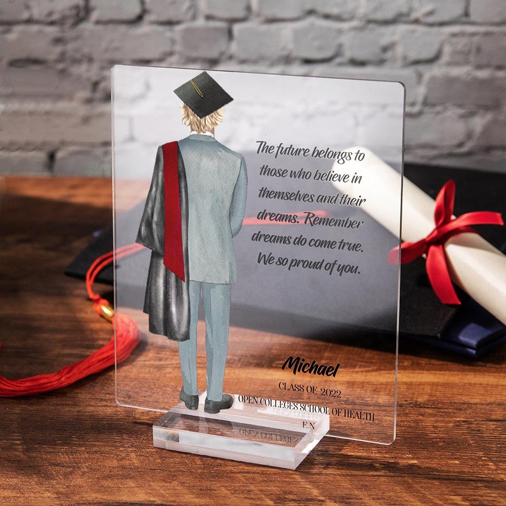 anpassad grad present
