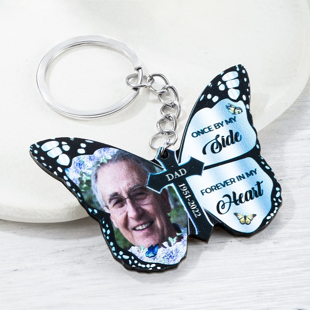 Custom Butterfly Keychain