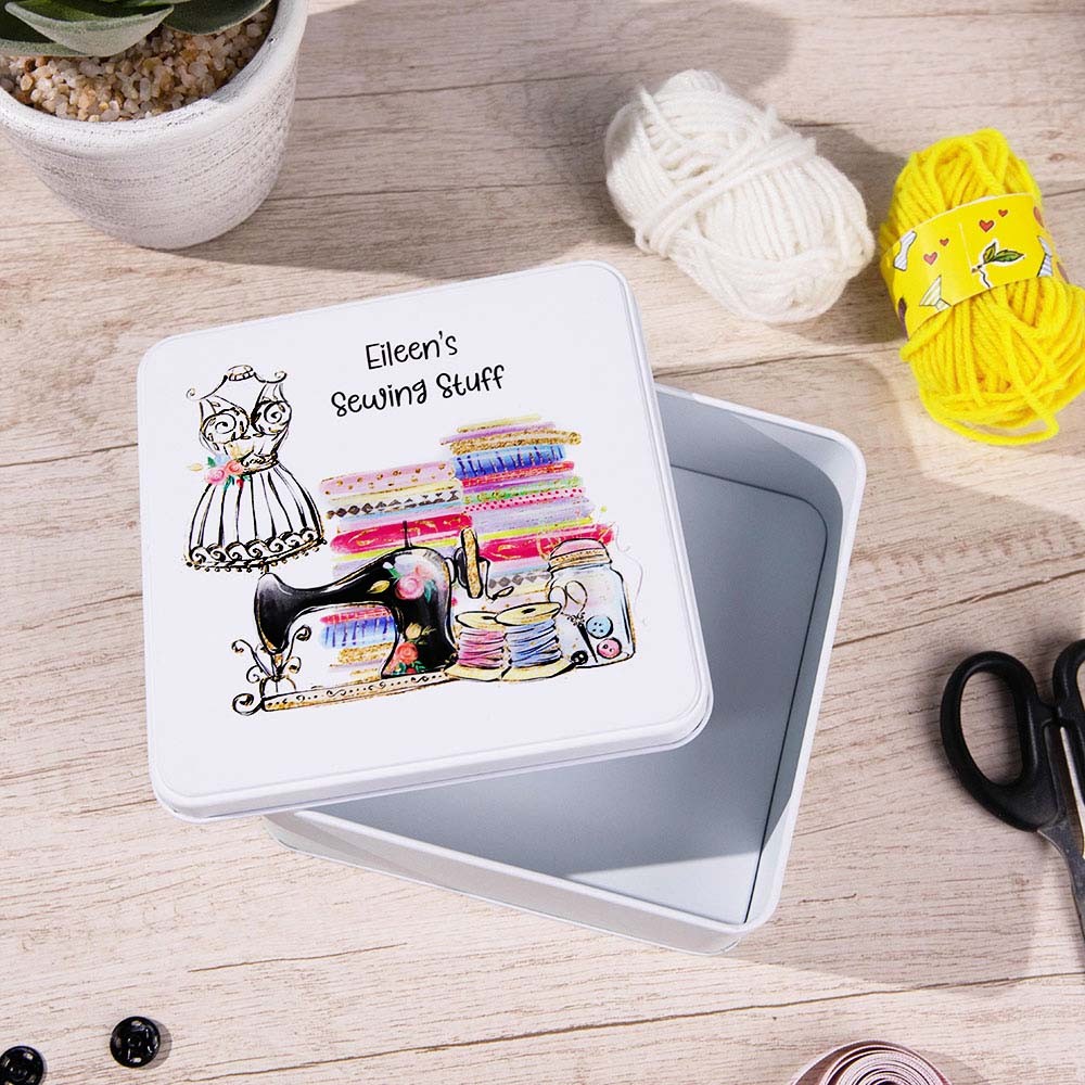 sewing tin