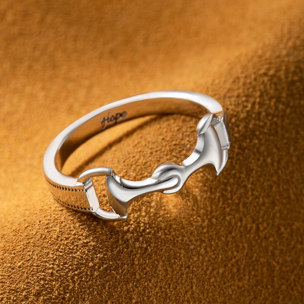 snaffle bit ring