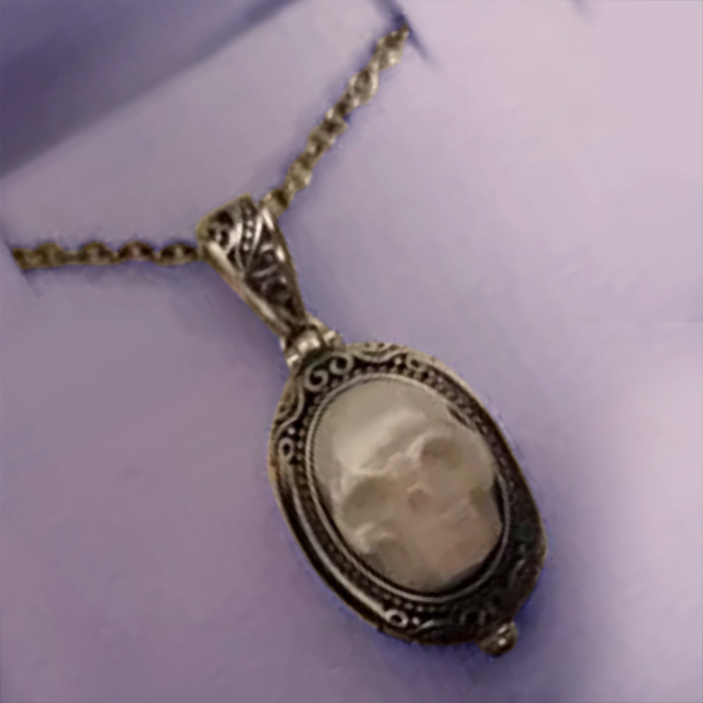 skeleton necklace