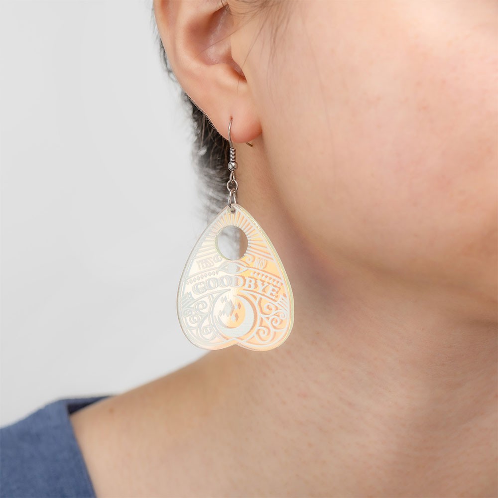 Acrylic Ouija Board Yes/No Earrings