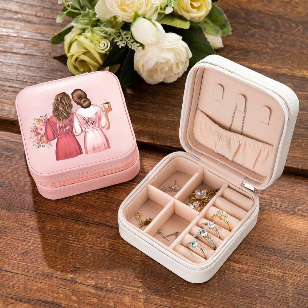 boîte à bijoux de voyage