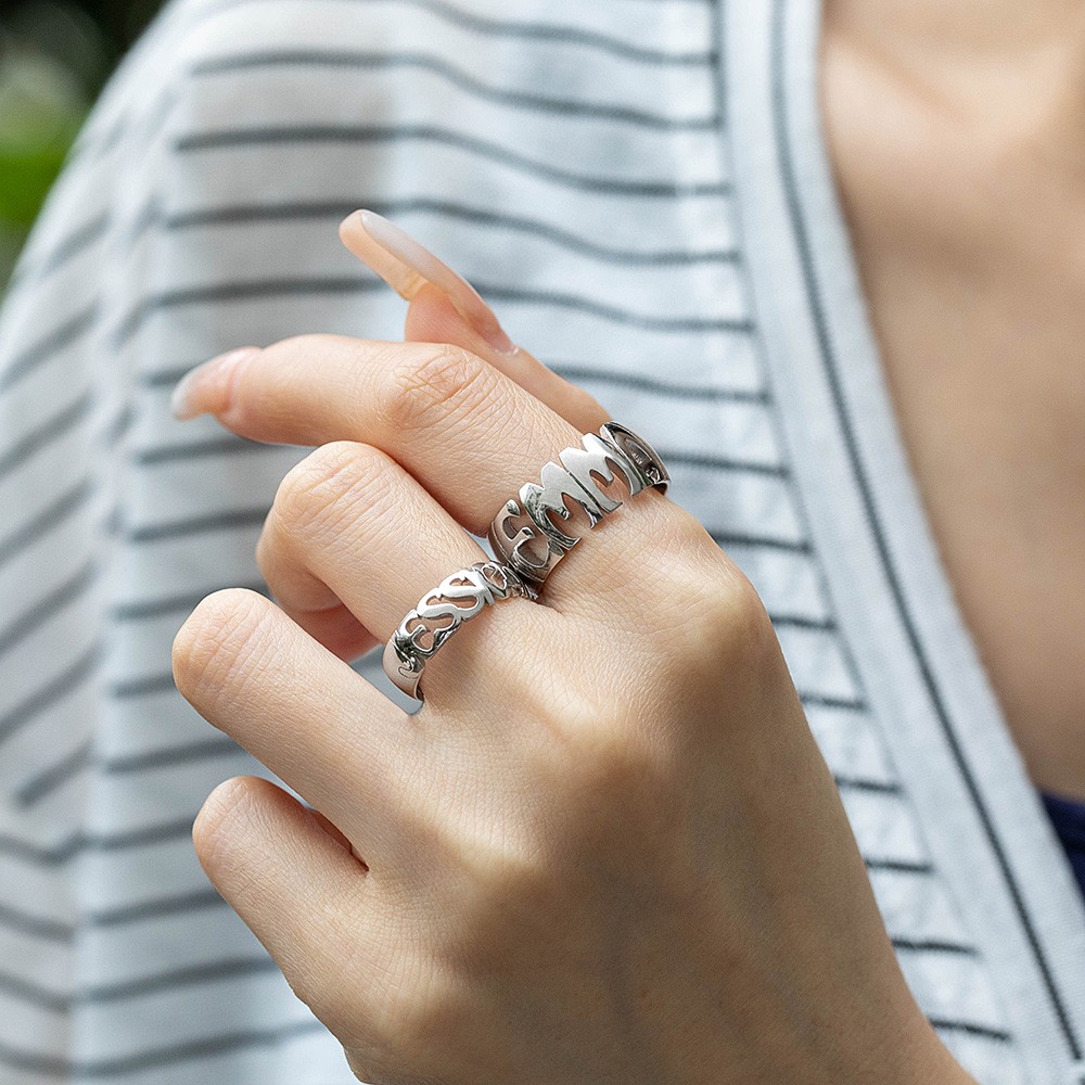 Custom Name Ring