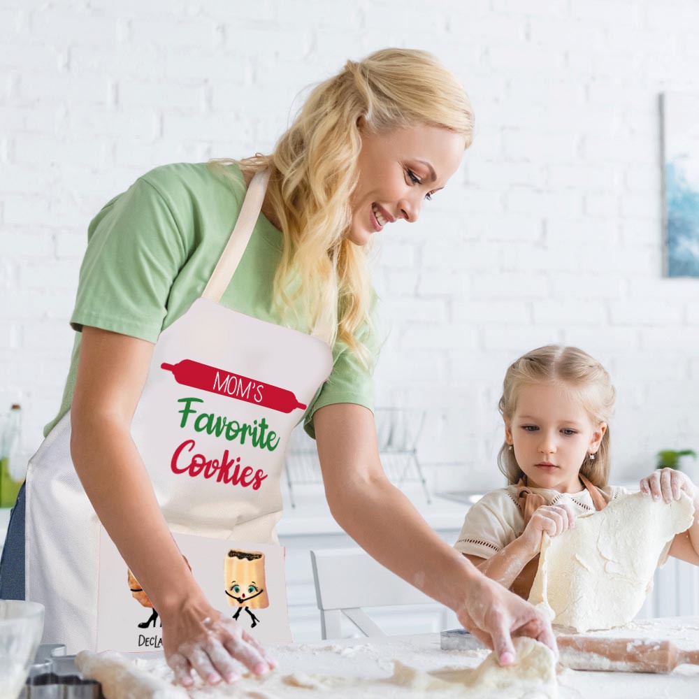 christmas apron set