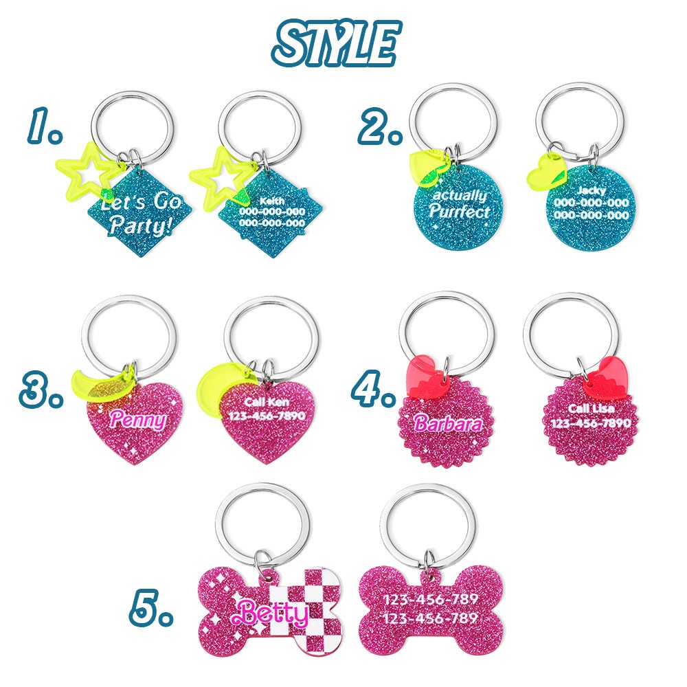 customized dog tag
