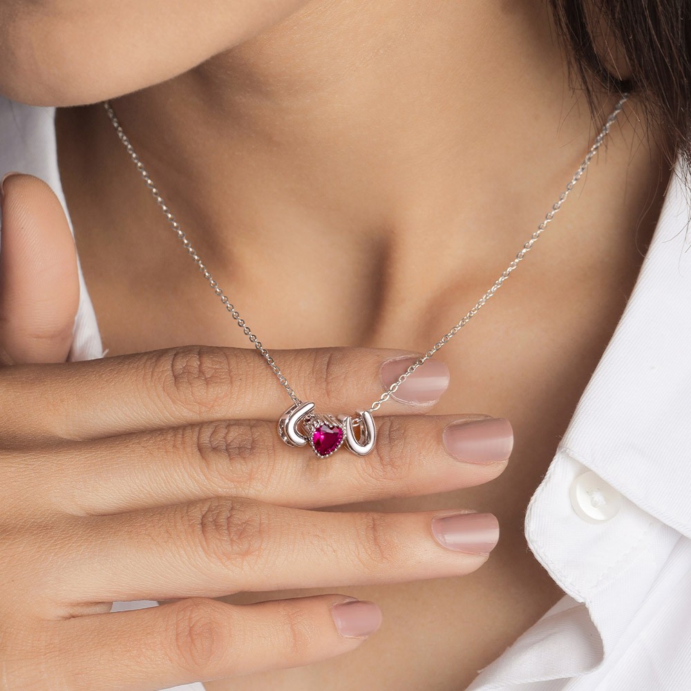 Personalized Bubble Alphabet Pendant