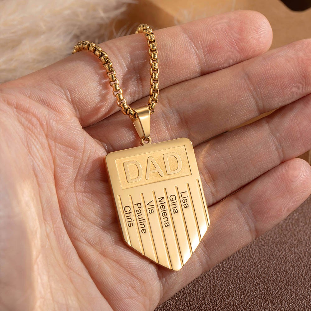 dad necklace
