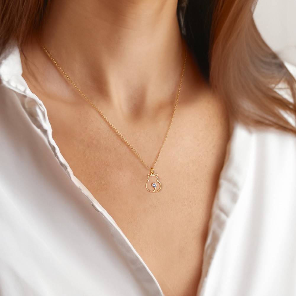 birthstone necklace