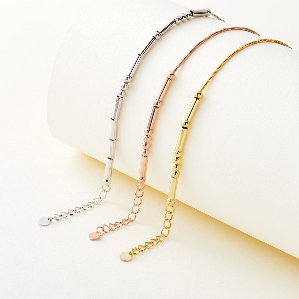 Personalisiertes Morsecode-Armband, Armband für Fernbeziehungen, Paarschmuck aus Sterlingsilber 925, Valentinstag-/Jahrestagsgeschenk für Paare/Liebhaber