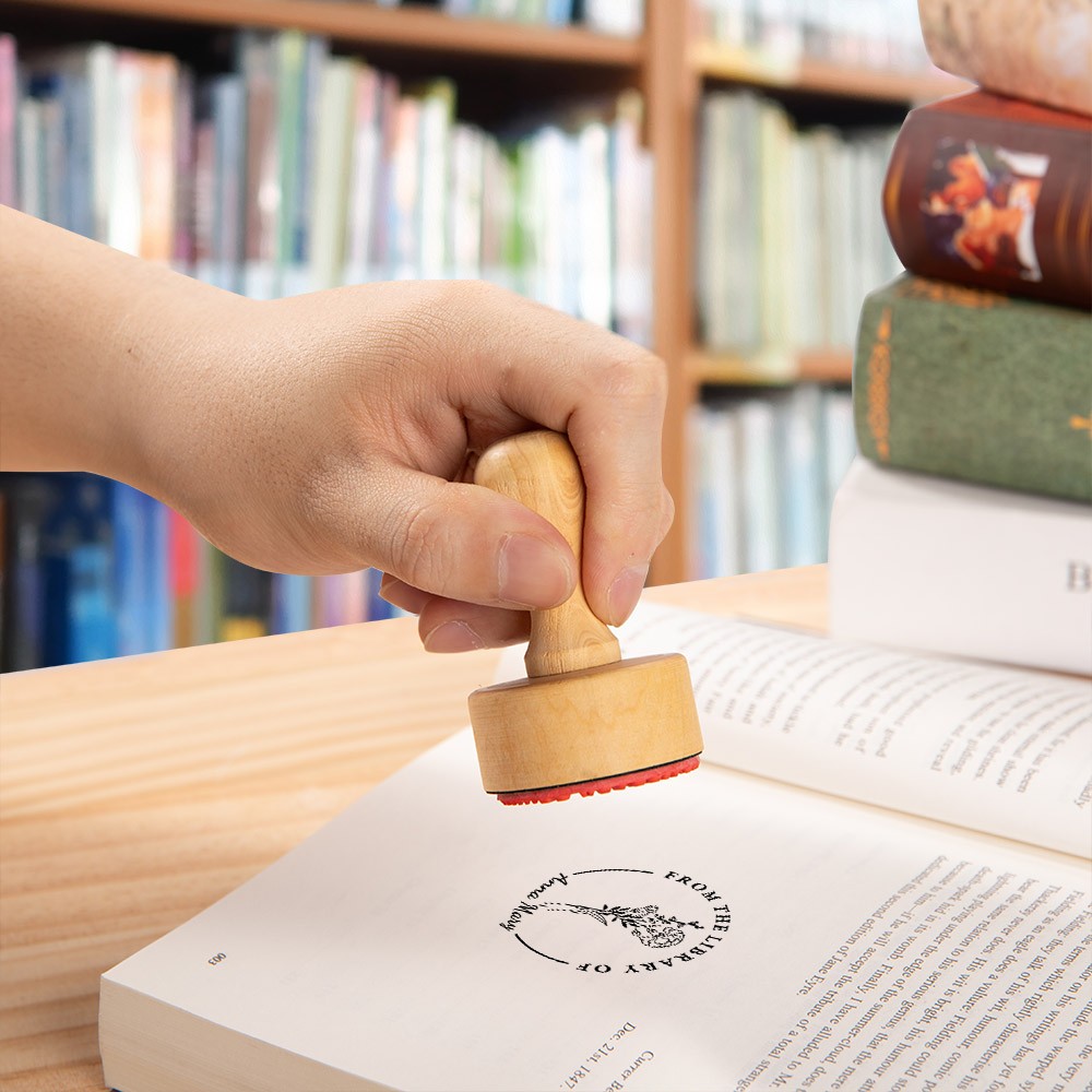 book stamp