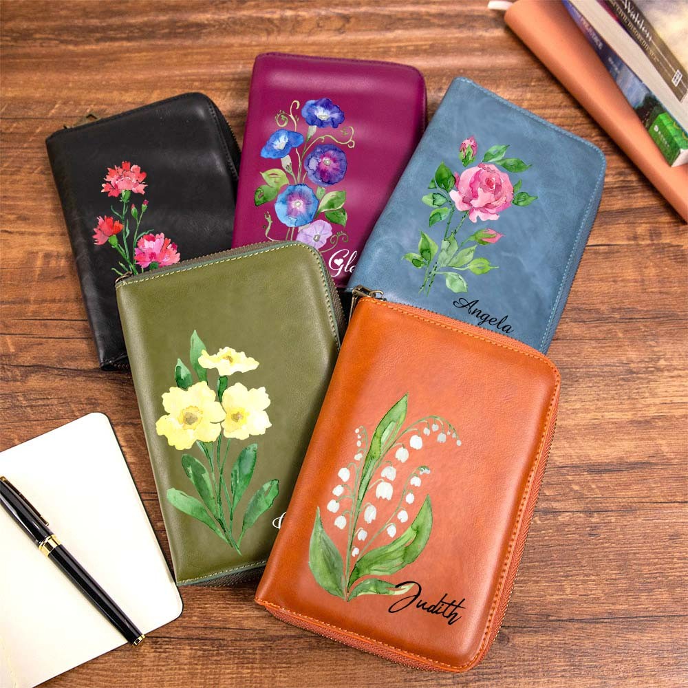 leather planner