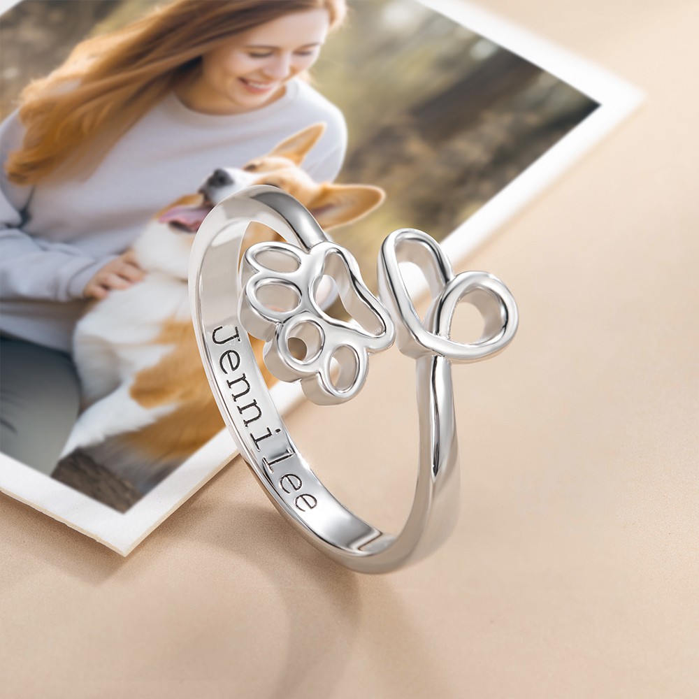 Engraved Pet Ring