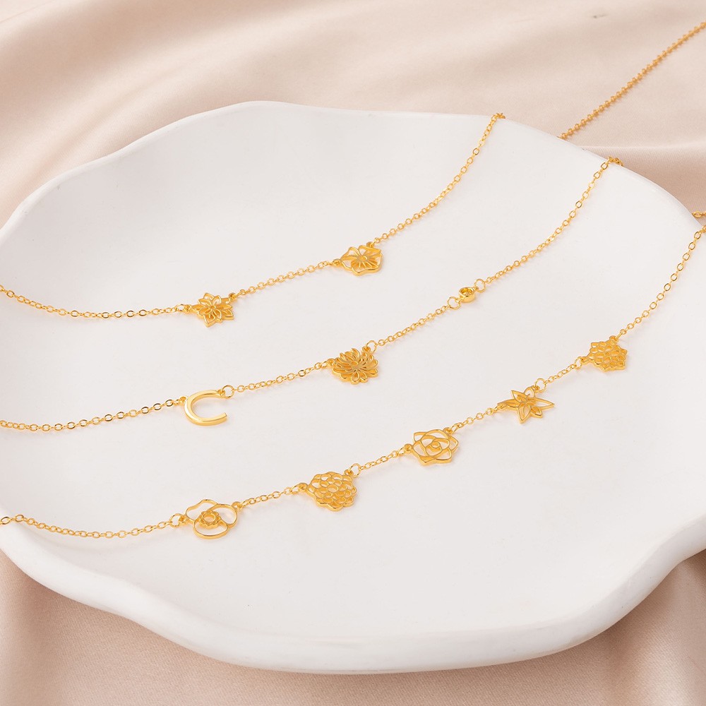 Initials necklace