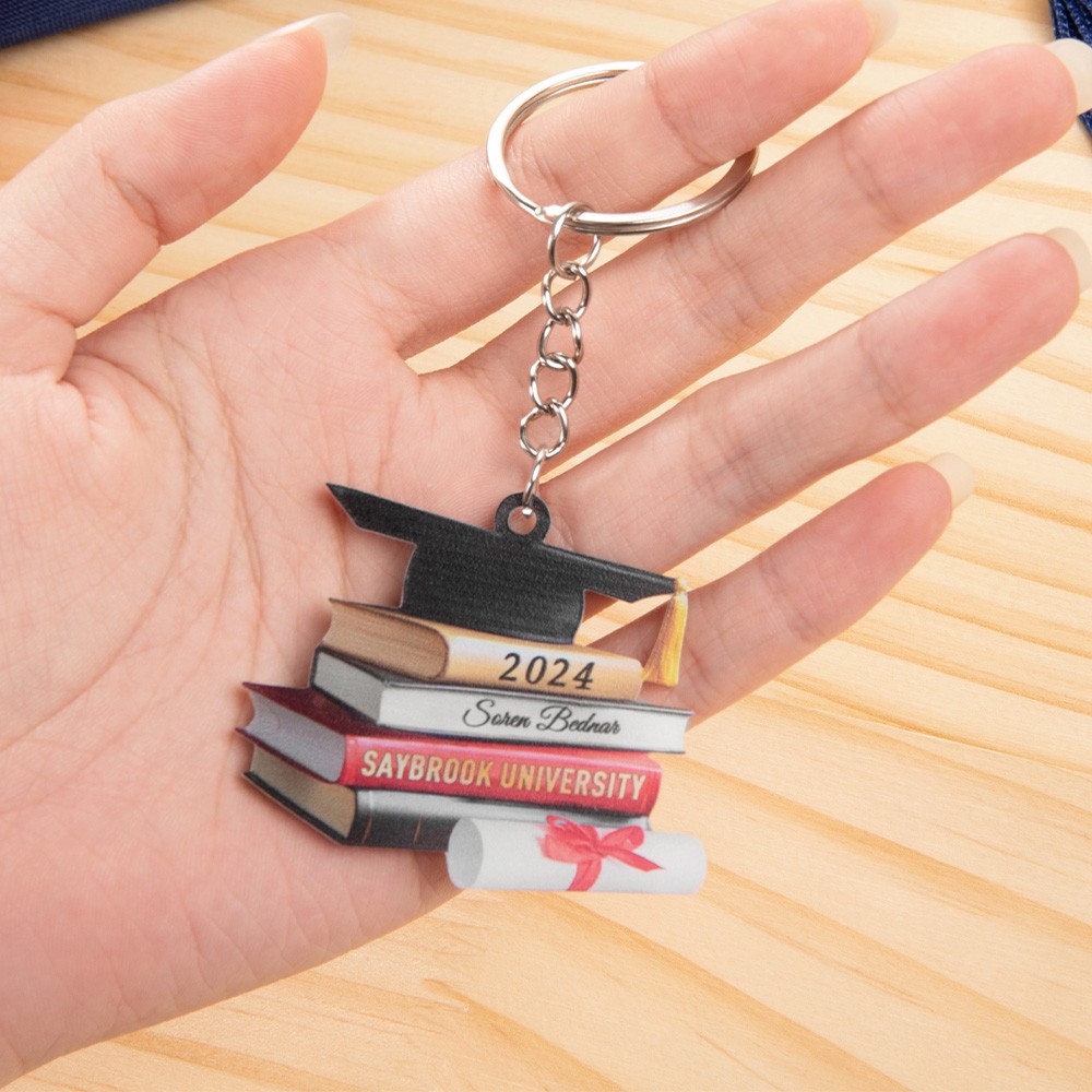graduation keychain
