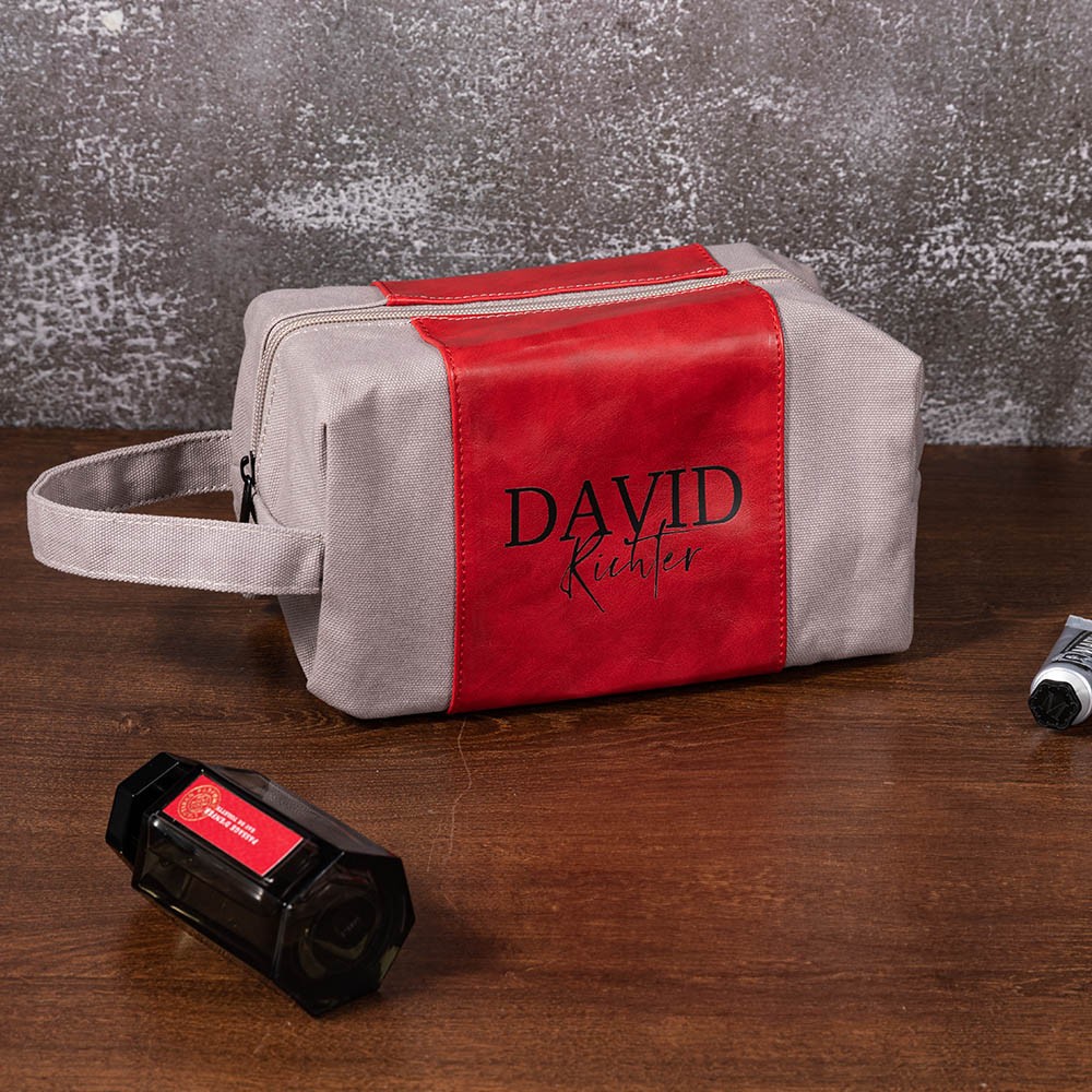 Custom Toiletry Bag for Men