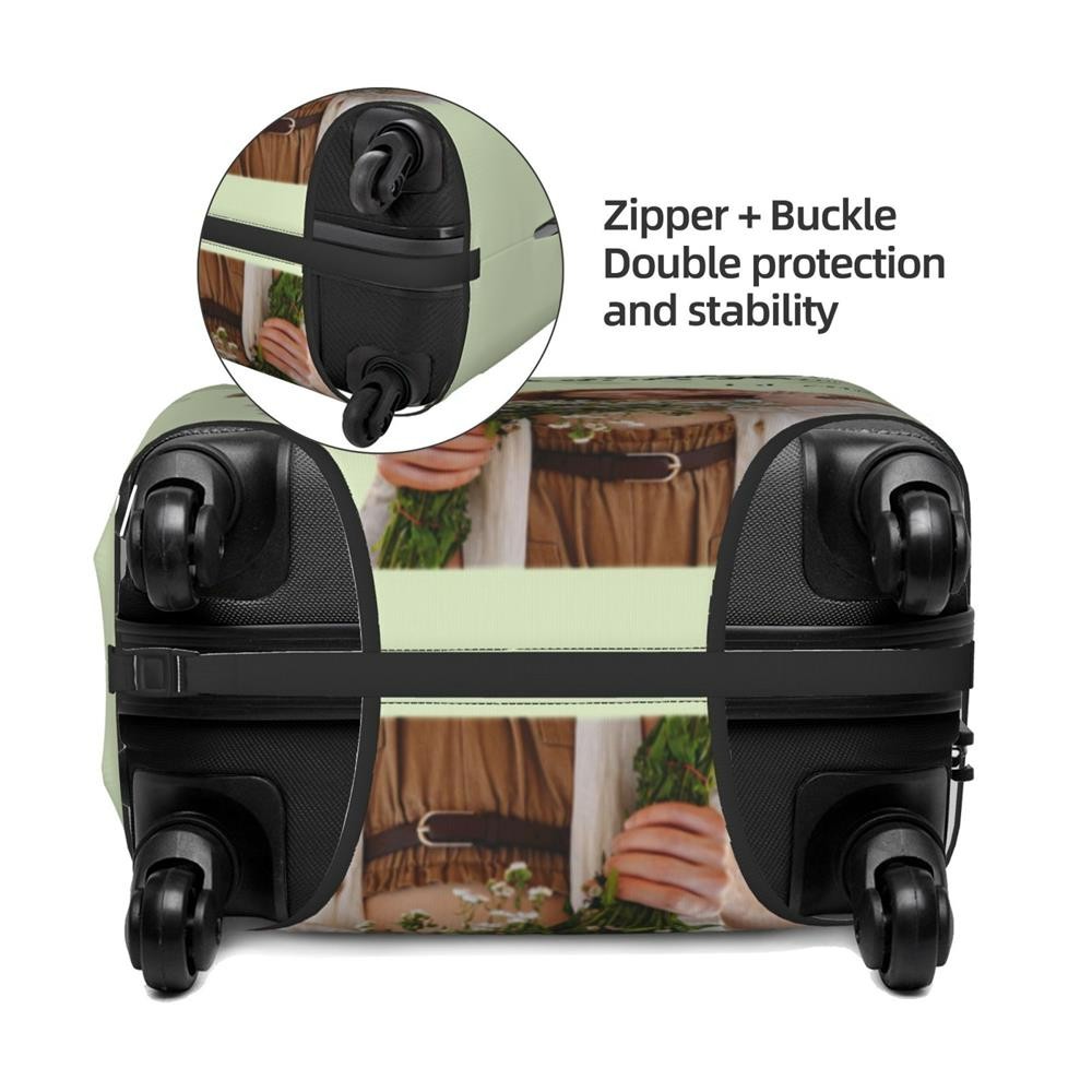 custom luggage wrap