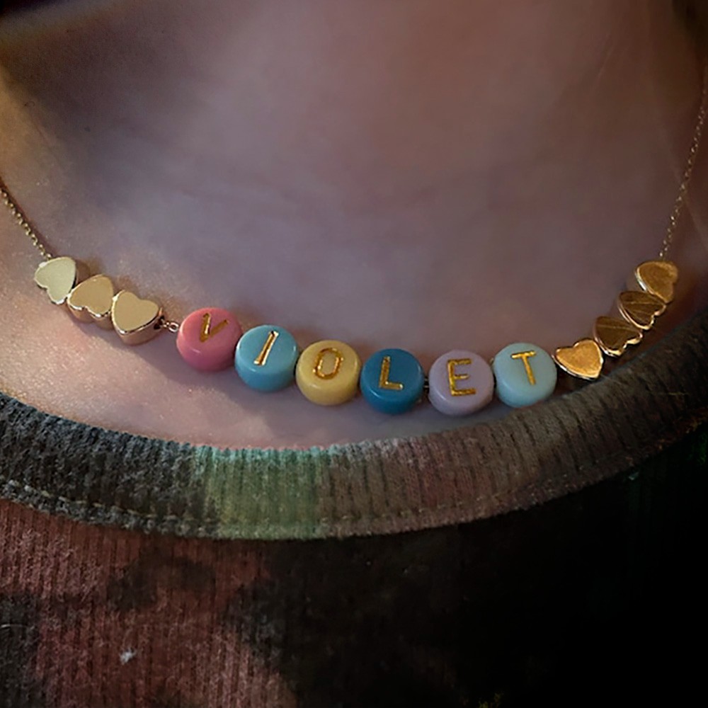 perles de couleurs vives