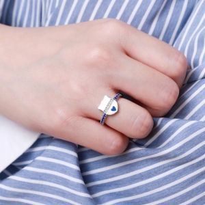 Personalized Police Badge Ring & Firefighter Badge Ring