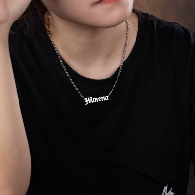 Personalized Name Plate Necklace