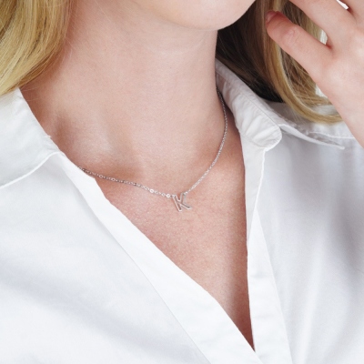 Personalized Dainty Initial Necklace