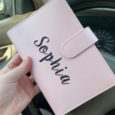 Personalized Cash Envelope System Budget Binder