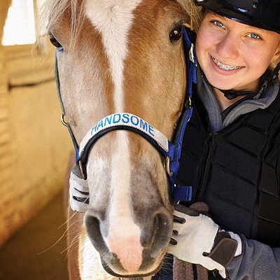 Licol Cheval Brodé Personnalisé