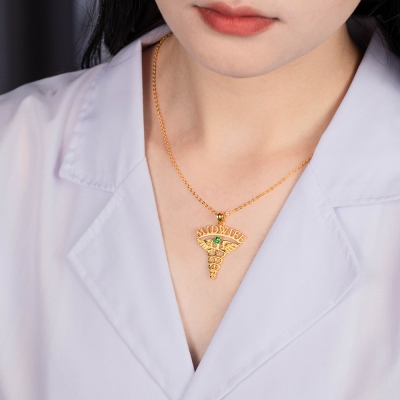 Medizinisches Thema Halskette Schmuck Geschenk für Krankenschwestern & Ärzte