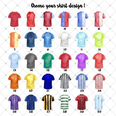 Personalized Soccer Print