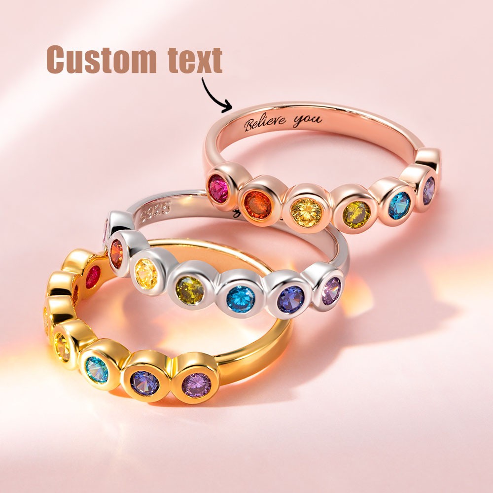 healing stone rings