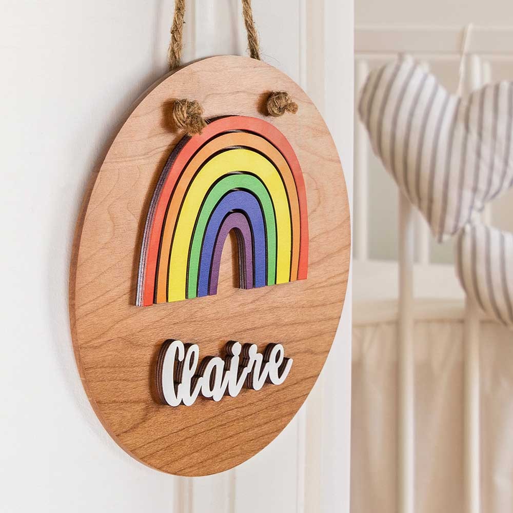 Regenbogen aus Holz