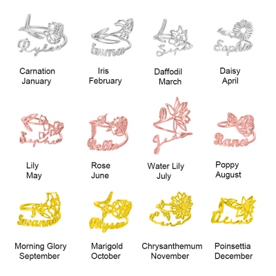 birth month flower