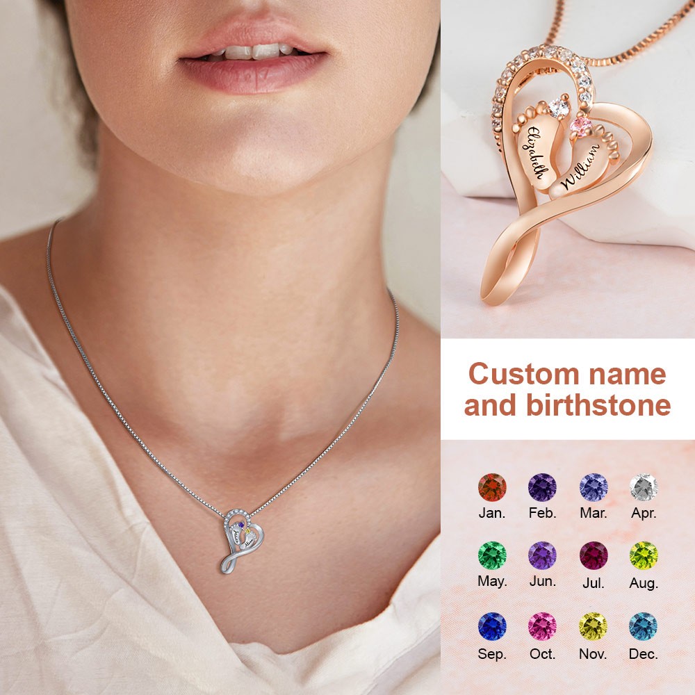 baby foot necklace