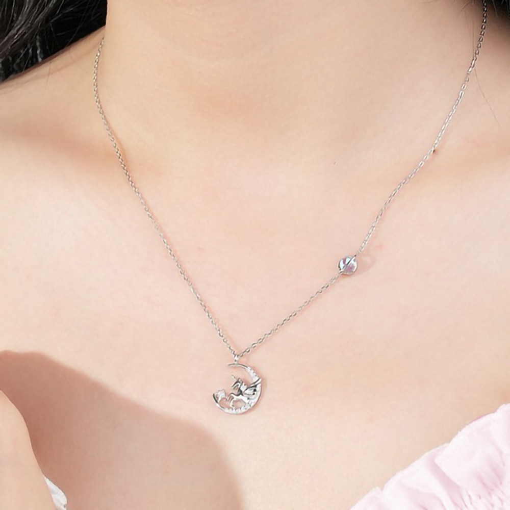 Unicorn Best Friend Bestie Necklace