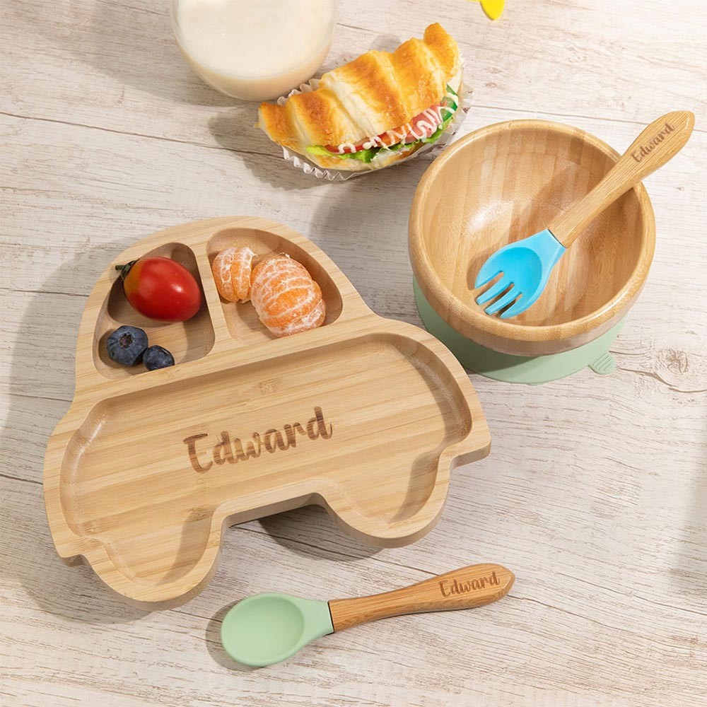 Bamboo Baby Plate