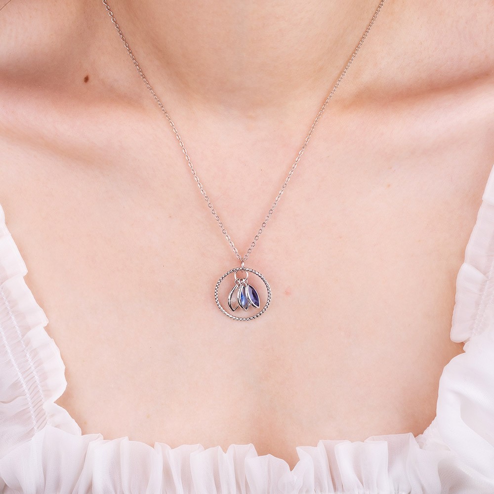 family birthstone necklace
