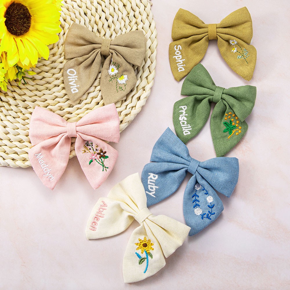 hair bow clip