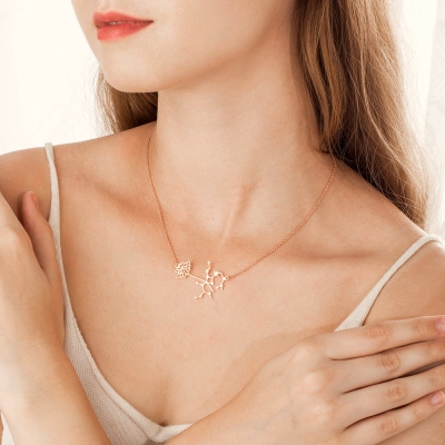 Floral Constellation Necklace