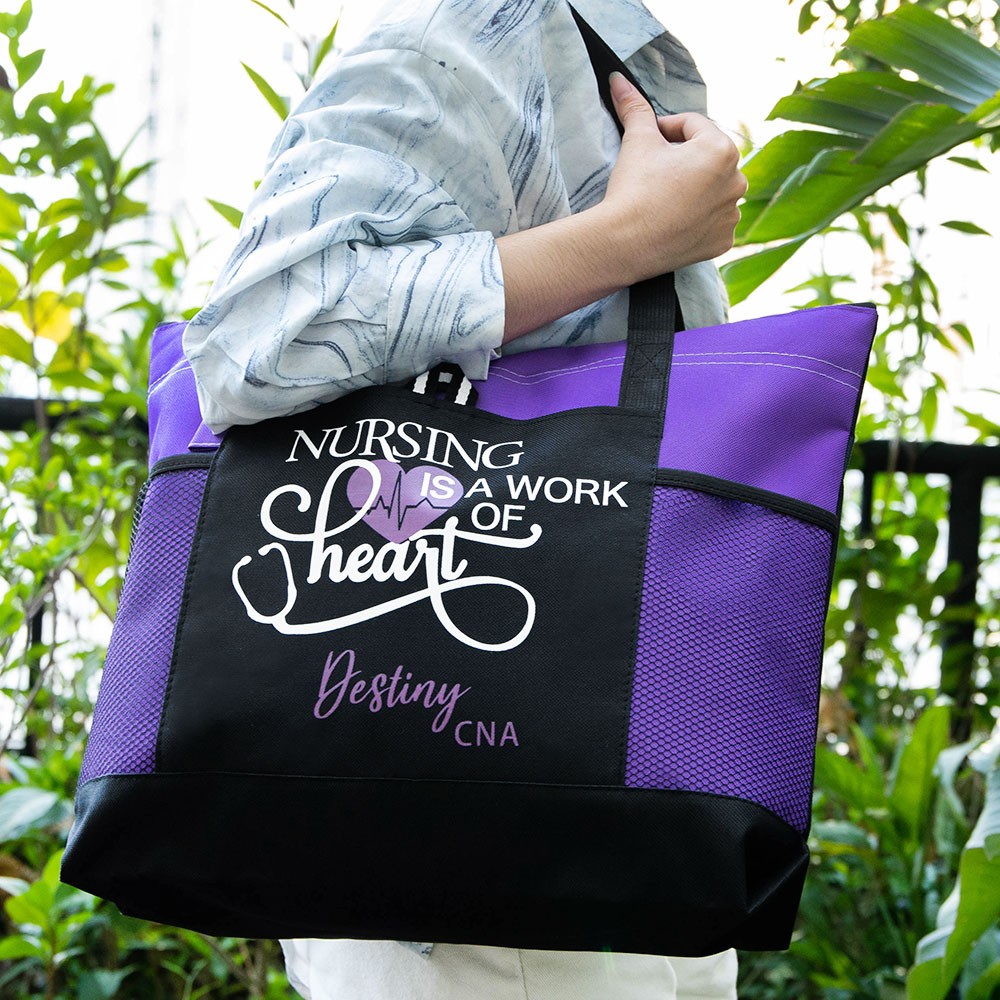 nurse tote bag small