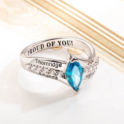 custom school class ring