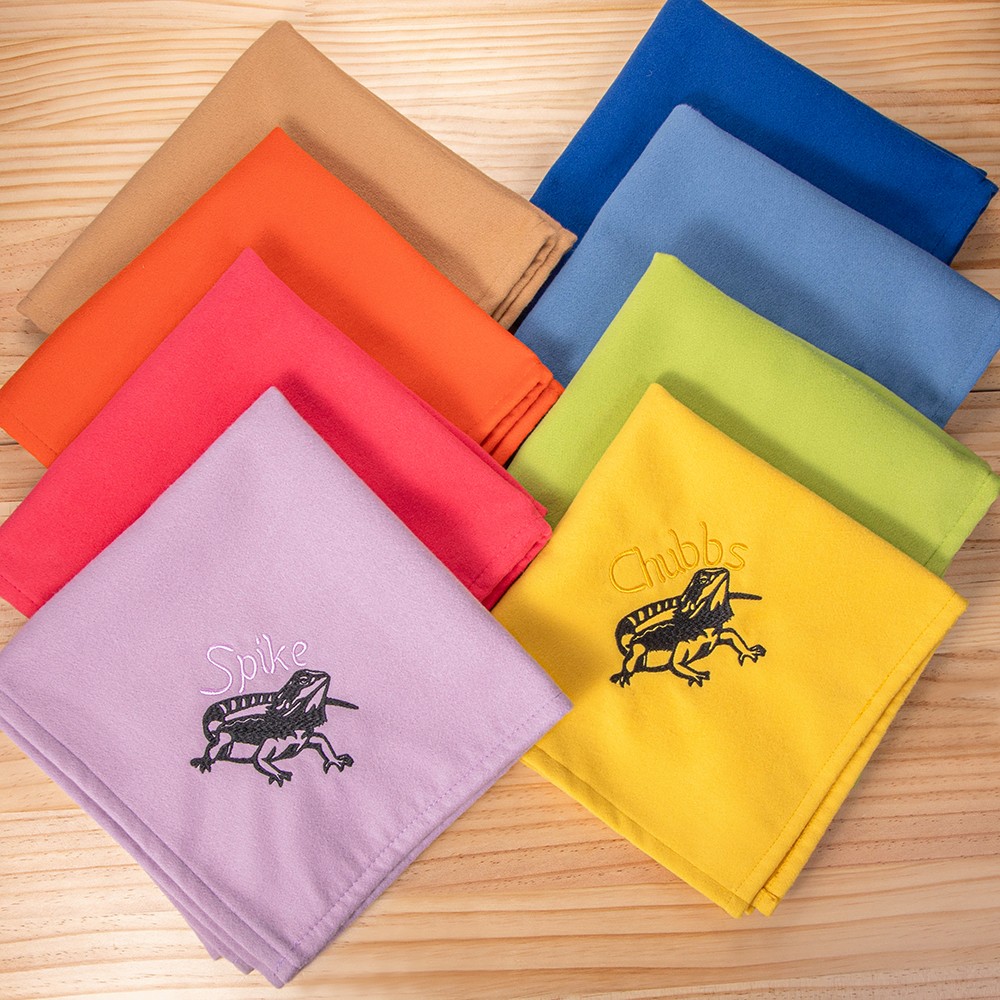 Personalized Name Bearded Dragon Blanket, Bearded Dragon Beds, Reptile/Gecko Tank Cave Decorations Accessories, Bearded Dragon Starter Kit