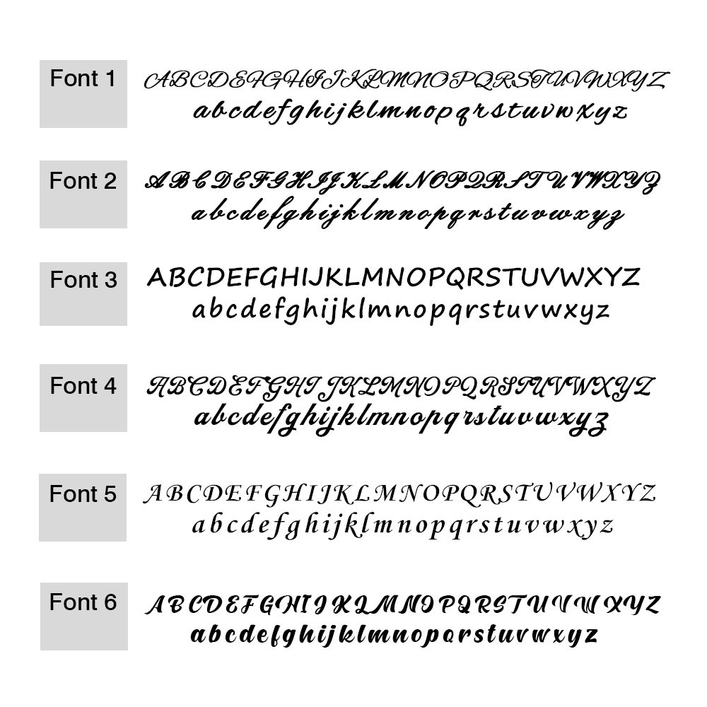 fonts
