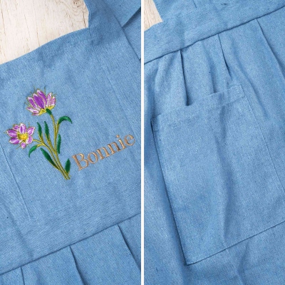 Embroidered