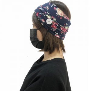 Adult/Doctor/Nurse/Healthcare Worker Headband with Buttons 3 Pack