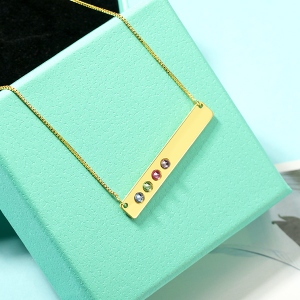 birthstone necklace