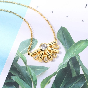 sun shine necklace