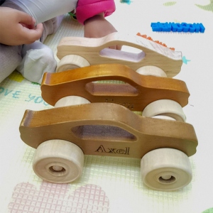 Personalized Wooden Toy Car for Kids